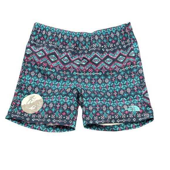The North Face Shorts Boys Toddler 6 Blue Hiking Water Flash Dry Outdoors NWT - Picture 1 of 14